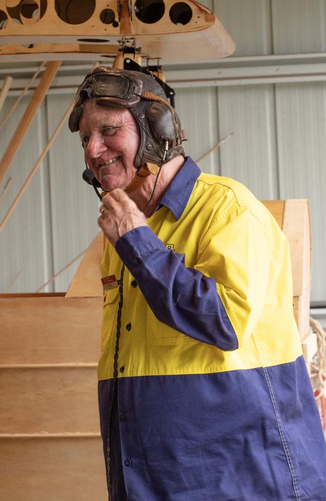 Hampton pilot and Ability Enterprises participant Paddy Martin will be featured in a new video that will be screened on international Qantas flights.