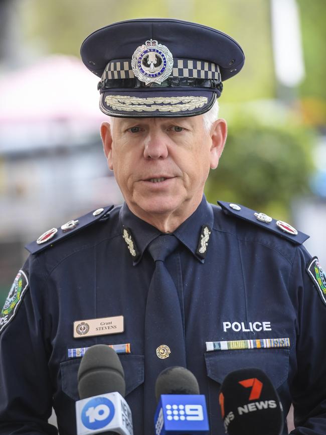 SA Police Commissioner Grant Stevens. Picture: Roy VanDerVegt