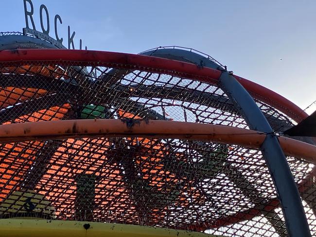 Kershaw Gardens’ Wyatt’s Wonder Web closed due to a fire on December 23, 2024. Picture: Supplied