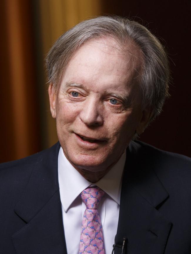 Bill Gross, co-founder of Pacific Investment Management Company in 2016. Picture: Bloomberg .