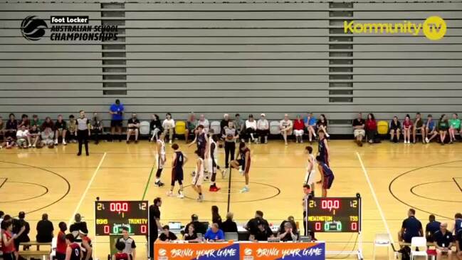 Replay: Basketball Australia School Championships Day 3 - (Men's QF) Newington College v The Southport School