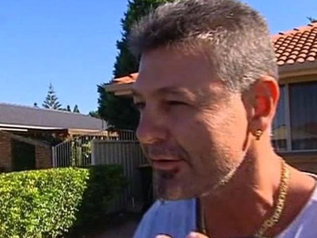 Former Australian Olympian Michael Diamond yesterday / Picture: Channel 7