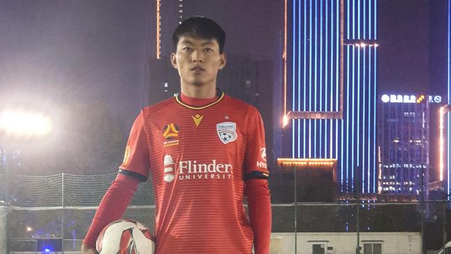 New Adelaide United signing Yongbin Chen. Picture: Supplied