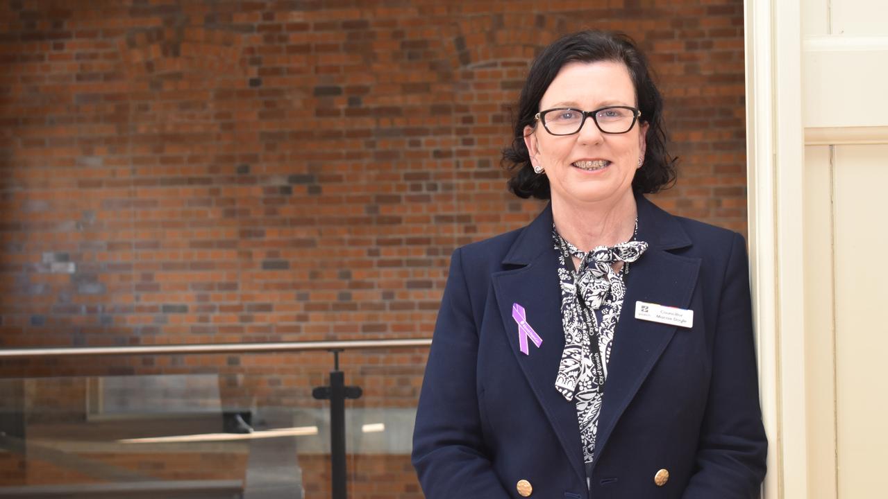 Ipswich Central Redevelopment Committee chair and councillor Marnie Doyle inside the Commonwealth Hotel.