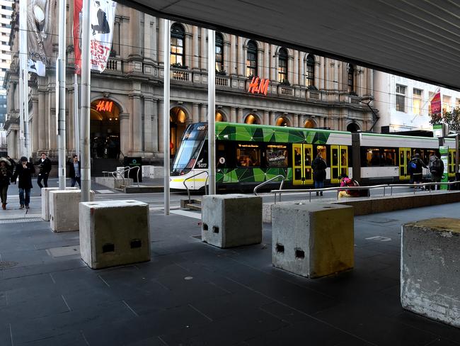 Bourke Street Mall. Picture: Nicole Garmston