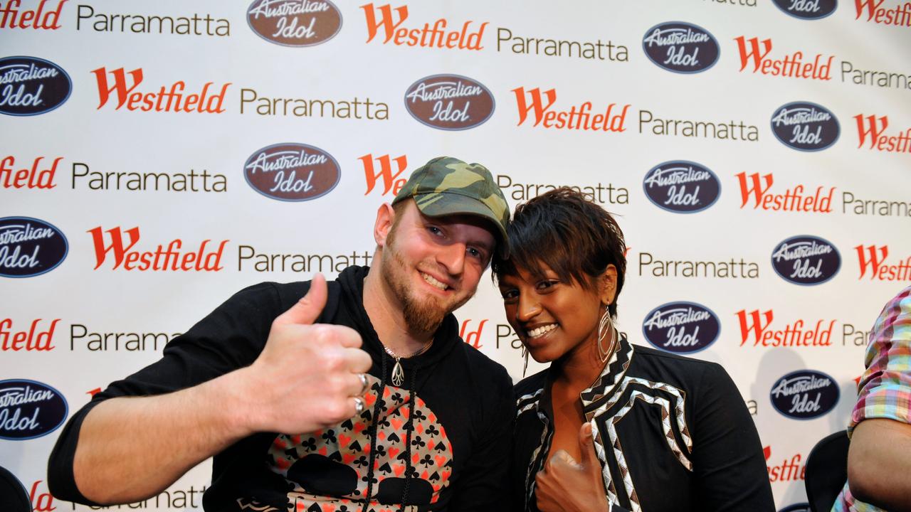 Australian Idol Final 6 perform live at Centre Court Westfield Parramatta. The Idols also signed autographs for their fans.