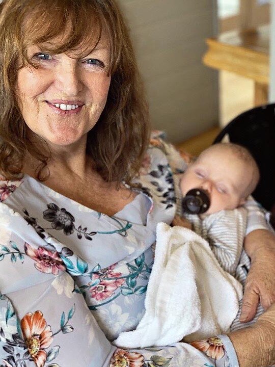 Jordan’s mum Trudy Papalia with Levi. (Picture: Supplied)