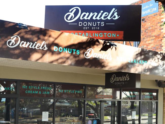 Daniel's Donuts  Portarlington has closed its doors. Picture: Alison Wynd