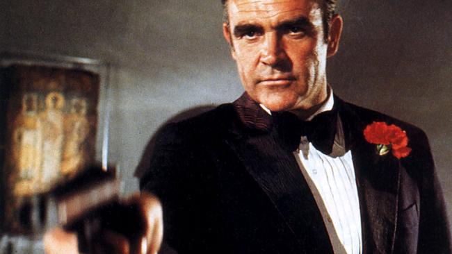 Actor Sean Connery in 1971 James Bond film Diamonds Are Forever.