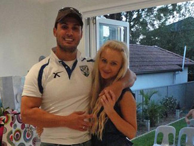 Salim Mehajer and Aysha when she was a blonde April in 2011. Source: Supplied