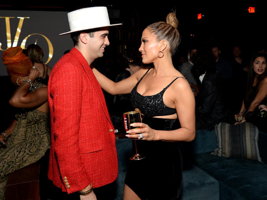 DJ Cassidy and Jennifer Lopez attend Jennifer Lopez’s 2015 American Music Awards After Party on November 22, 2015 in Los Angeles, California. Picture: Getty