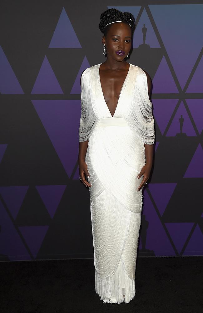 Lupita Nyong'o attends the 10th annual Governors Awards.