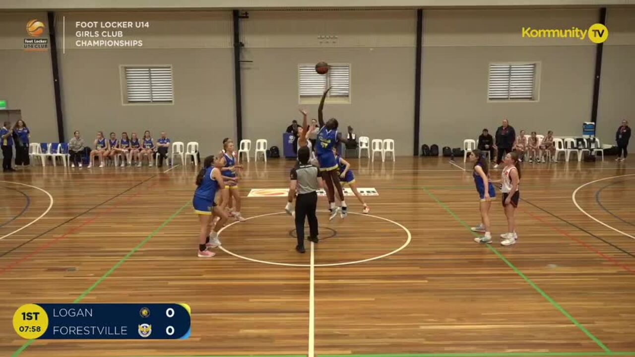 Replay: Logan Thunder v Forestville Eagles (Girls Champ 11/12th Play-Off) - 2024 Basketball Australia U14 Club Championships Day 5