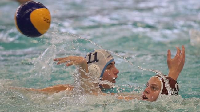 Queensland's Josh Eyles (right) in action earlier in this career. Picture: LUKE BOWDEN