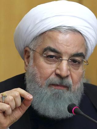 Iran President Hassan Rouhani. Picture: AP