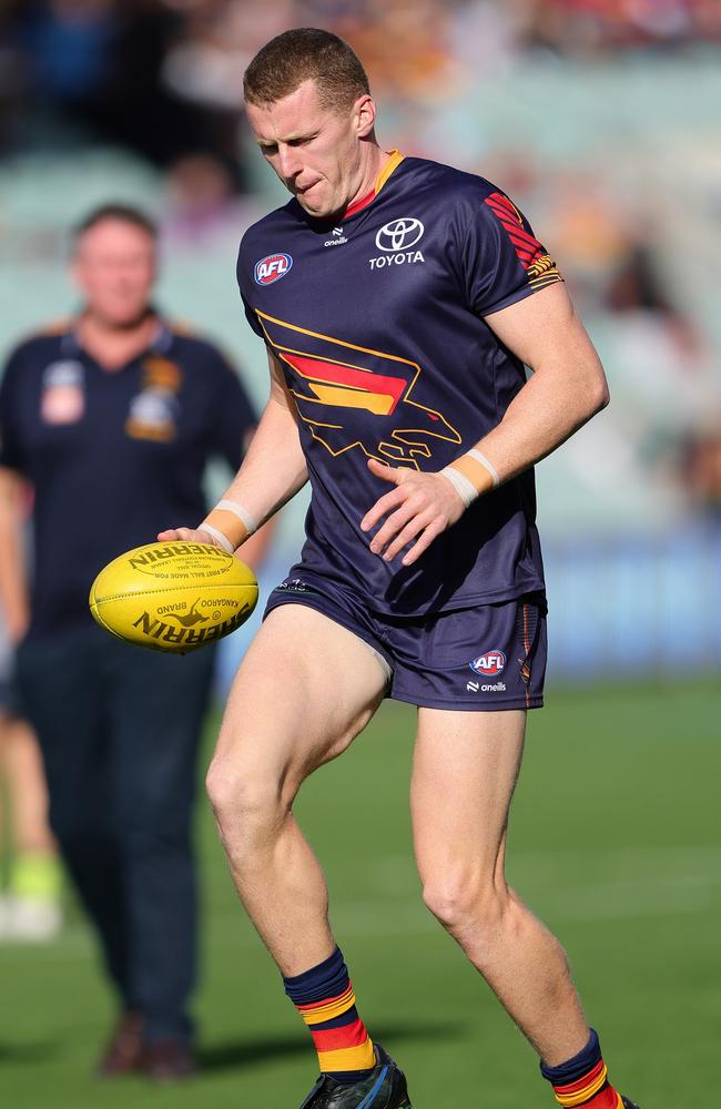 O'Brien has made a strong start to 2025. (Photo by Sarah Reed/AFL Photos via Getty Images)