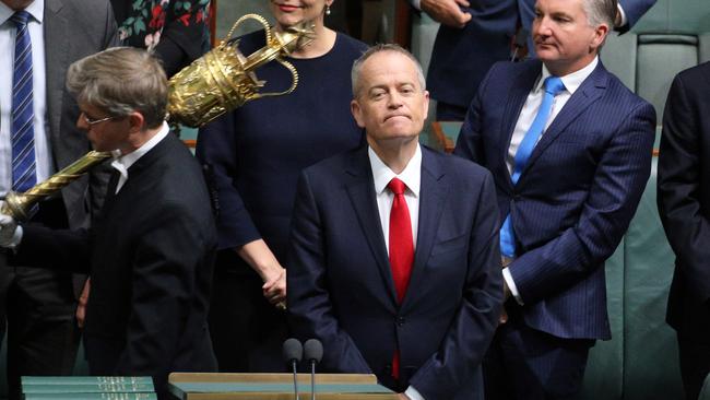 Bill Shorten said in his Budget in Reply speech that Labor could deliver biggest personal tax cuts than the government. Picture: Gary Ramage