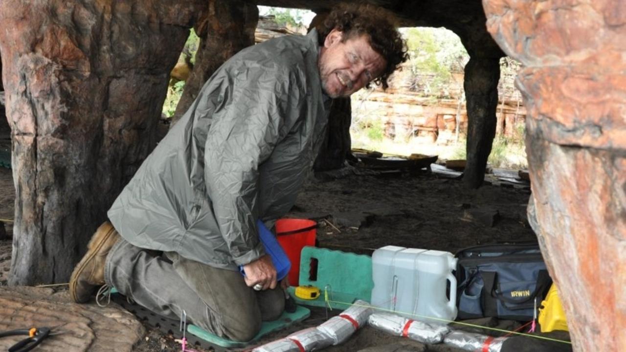 Archaeologist Professor Bryce Barker, from USQ.