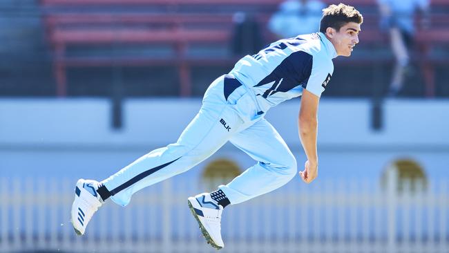 Sean Abbott in action for NSW. Picture: Brett Hemmings/Getty Images