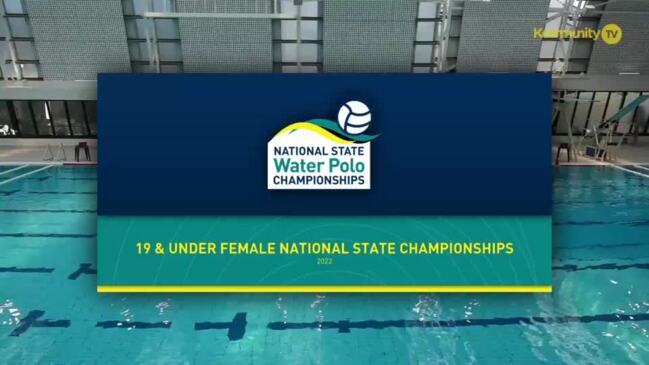 Replay: Water Polo National Under-19 Championships Day 2 (Women) - ACT/Tas v Victoria