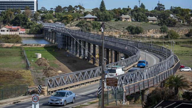 Murray Bridge's east. Picture: Naomi Jellicoe