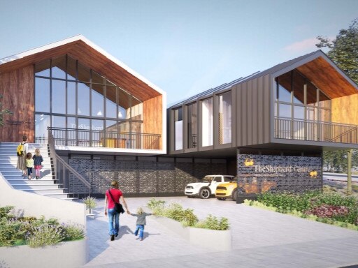 The planned Shepherd Centre facility in Campbelltown.