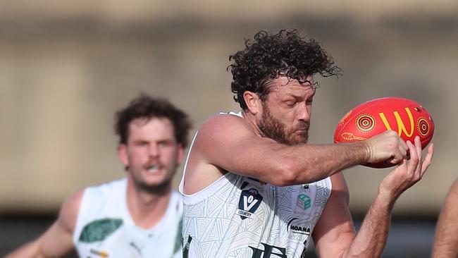 Sam Reid plays for Echuca. He’ll be looking for a fourth straight premiership with the Mighty Bombers and be looking to play interleague. Picture Yuri Kouzmin