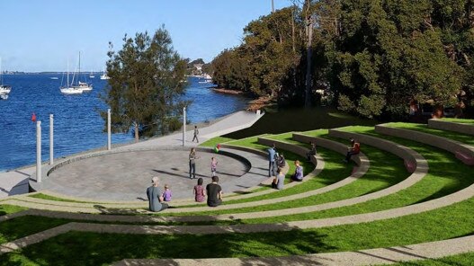 Concept plans for Toronto foreshore commissioned by Lake Macquarie MP Greg Piper. Picture: Supplied