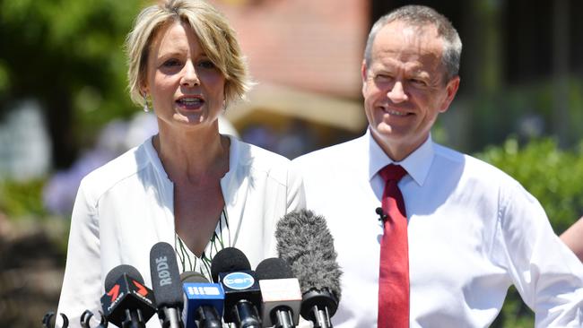 Kristina Keneally and Bill Shorten have hit out over the Liberal website: Picture: AAP Image/Mick Tsikas