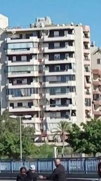 Israeli strike on multistorey building in Beirut