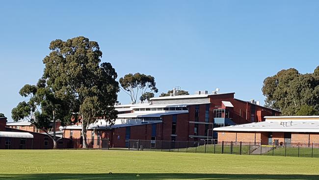 Buildings at the Rostrevor campus of Norwood Morialta High School which will be demolished. Picture: Shaun Hollis