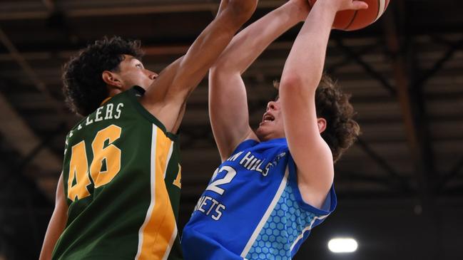 Eastern Hills' Henry Pedler during the SA Country Under-18 Basketball Championships. Picture: CRAIG SHEPHERD/CS Photgraphic