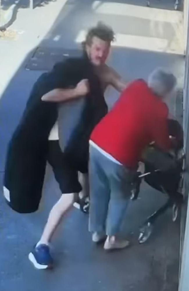 Barbara, 92, was attacked outside the Coles on Douglas Parade. Picture: Supplied