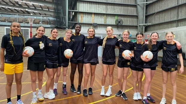 The Western Australian under-12s school team ready for the national titles. Photo: Supplied