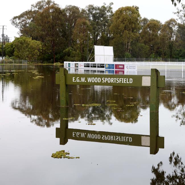 Flash flooding has occurred in different areas of Brisbane, Wellington Point and the Redlands. Picture David Clark