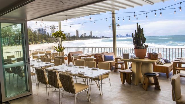 The Tropic at Burleigh Pavilion offers stunning coastal views.