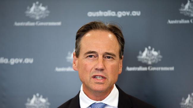 Federal Health Minister Greg Hunt