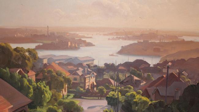 'West from Waverton' by artist Ernest Buckmaster