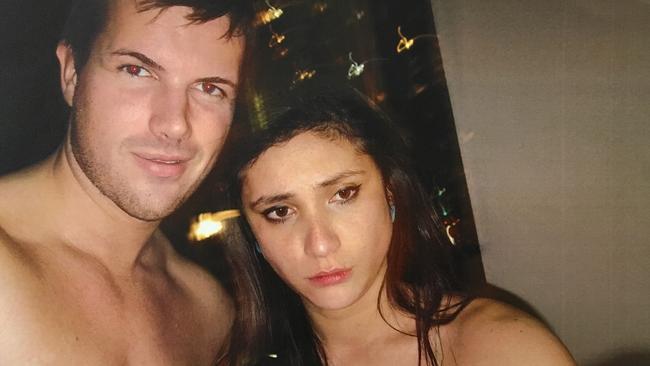 Gable Tostee and Warriena Wright took selfies inside the apartment in the hours before her death