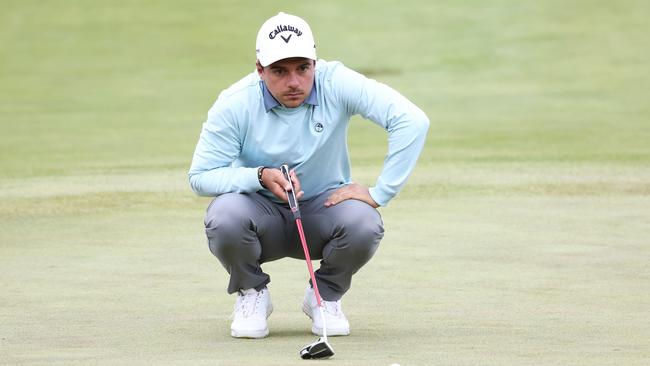 David Micheluzzi at the Korea Championship in April. He is set to compete at the NT PGA Championship. (Photo by Chung Sung-Jun/Getty Images)