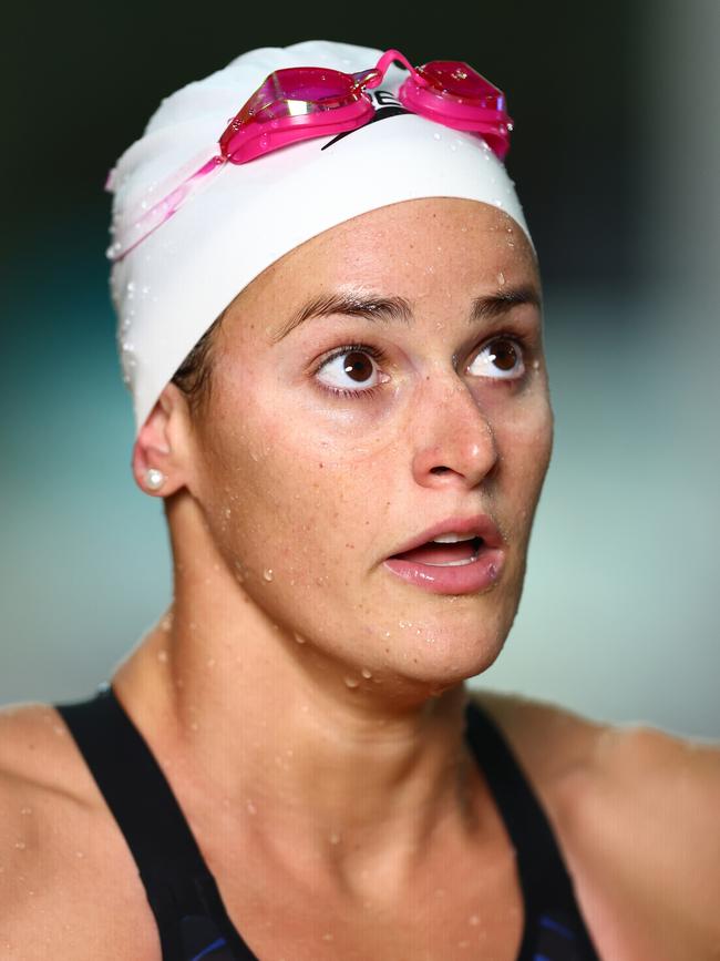 Kaylee McKeown broke yet another Australian record. (Photo by Chris Hyde/Getty Images)