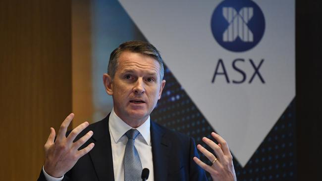 ASX CEO Dominic Stevens. Picture: AAP