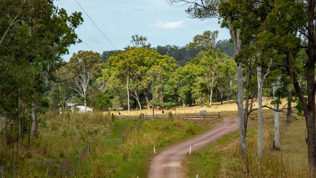 The Ilbilbie property where Ms Latimore’s body was found. Picture: Daryl Wright