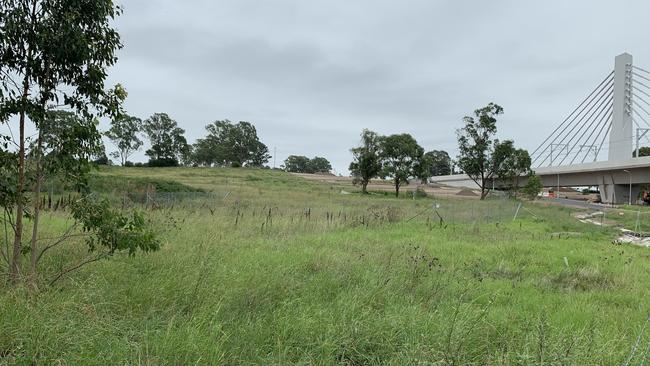 ROUSE HILL: Site of the new Rouse Hill Hospital which will be built opposite Rouse Hill town centre.