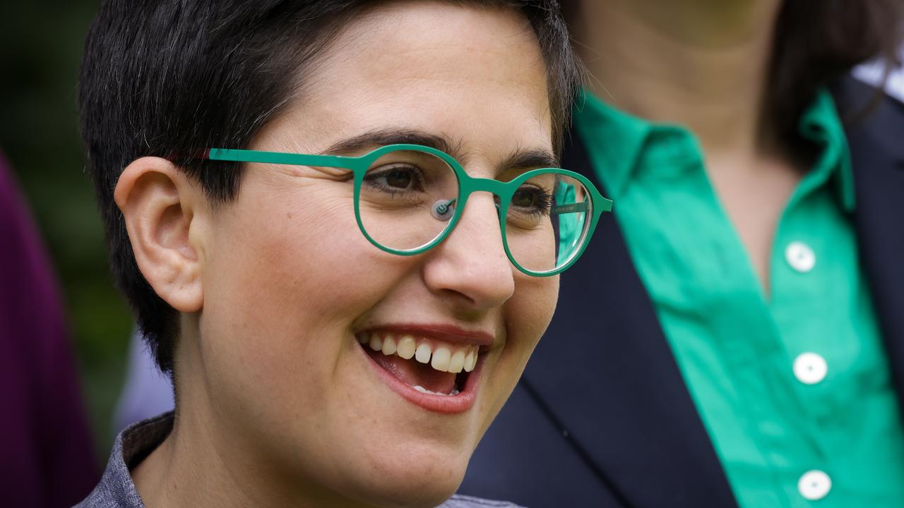 Victorian Greens spokesperson for renters’ rights Gabrielle de Vietri is calling on Daniel Andrews to introduce regulations on short-term rentals. Picture NCA NewsWire / Ian Currie