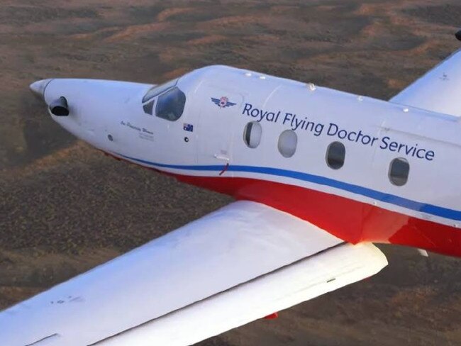 EMERGENCY TRANSPORT: The Royal Flying Doctors service was required to transport a man to Townsville after a crash near Clermont.