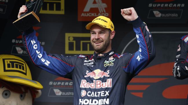 Shane Van Gisbergen is poised to become just the third Kiwi driver to win an Australian Touring car title.