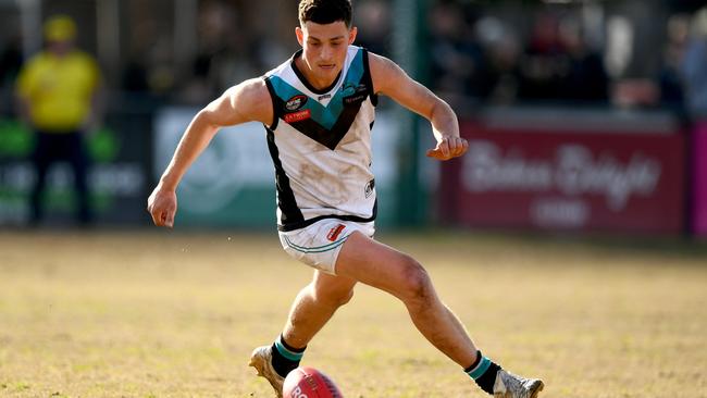 NFNL: Vincent Loccisano in action for St Mary’s. Picture: Josh Chadwick