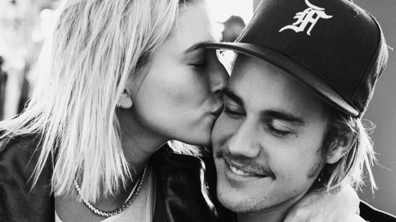 Hailey Baldwin and Justin Bieber.