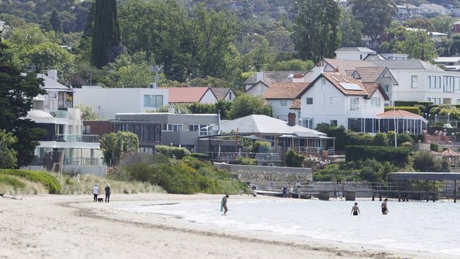 Nutgrove Beach at Sandy Bay was one of the affected beaches earlier at the weekend but the health alert has now been lifted. Picture: Nikki Davis-Jones